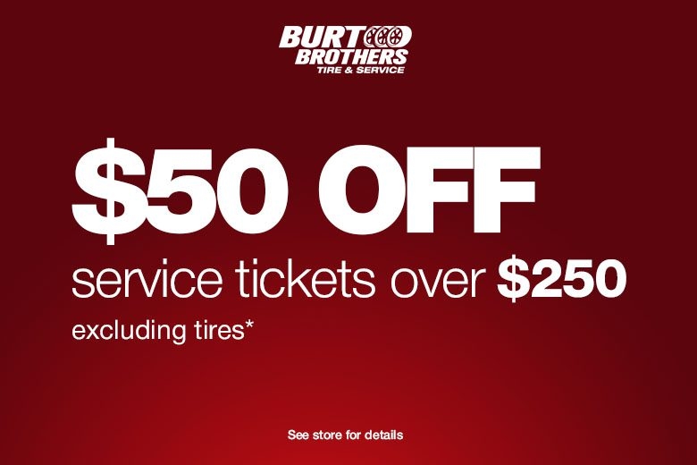 $50 off Service Tickets over $250