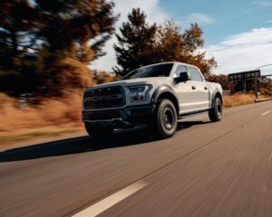 2023 Ford F-150 cruisin' on the highway