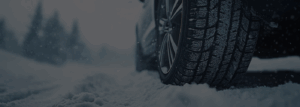 Tire in Snow