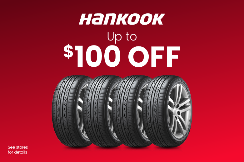 Up to $100 OFF Hankook Tires