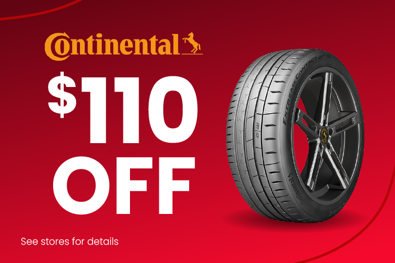 Continental: $110 off Continental